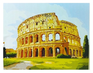 Arte Por Nmero Coliseo Romano